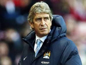 In his first season as manager, Manuel Pellegrini led Manchester City to the league title with a record of 27-6-5. Credit: www.independent.co.uk 